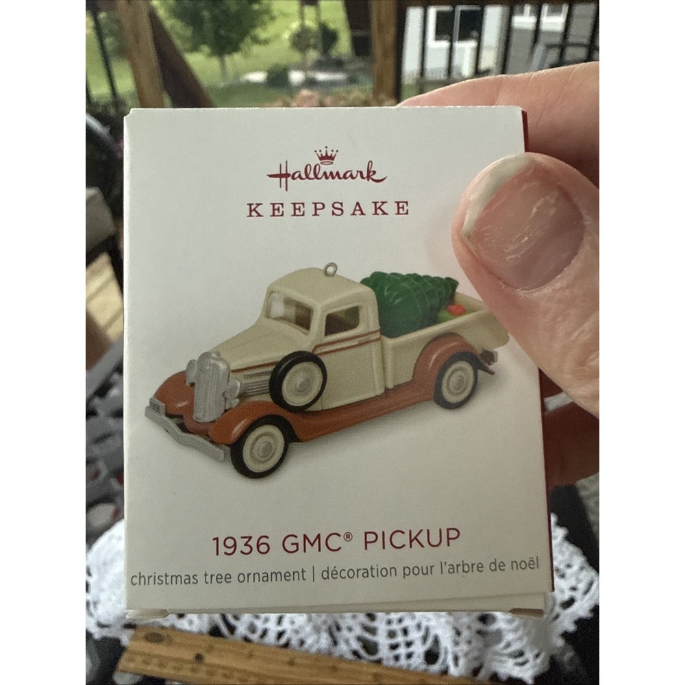 HALLMARK 2013 ALL AMERICAN TRUCKS 1936 GMC PICKUP SERIES ORNAMENT - Picture 5 of 7